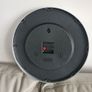 40cm(16'')Wall clock black/silver Image 2