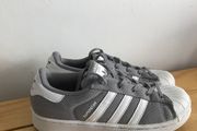 Grey adidas superstar