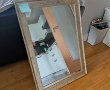 Large Framed Mirror in Good Condition