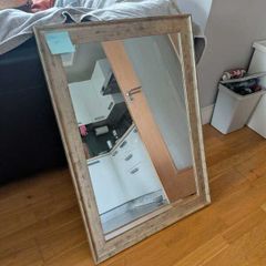 Large Framed Mirror in Good Condition