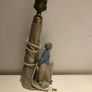 REX handmade porcelain lamp, Spain Image 4