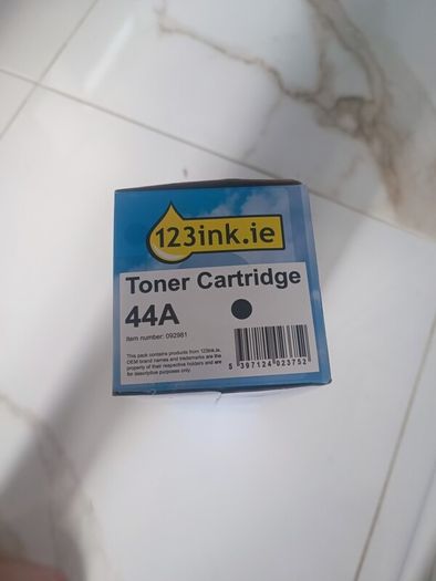 123ink Black tonner, HP 44A (CF244A) Compatible