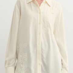 Beautiful Jaeger Ivory Blouse Size 10