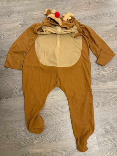 Reindeer costume pajama