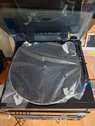 fisher sanyo turntable radio studio standard tac m20