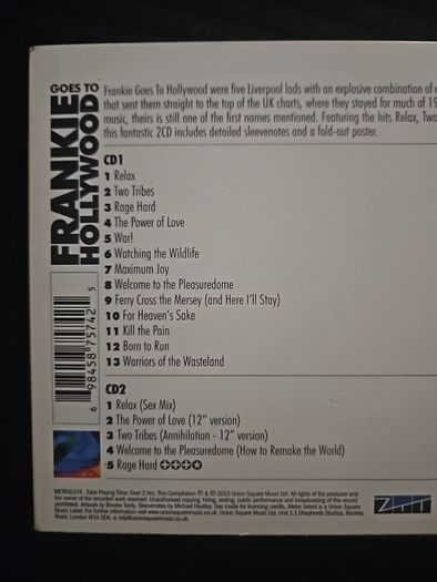 Frankie Goes To Hollywood. The Best Of. 2 CD.