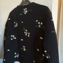 Zara black embroidered jacket Image 4