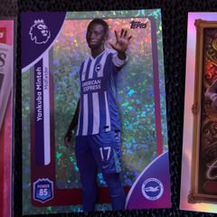 Yankuba Minteh Blue Mini-Diamond 150/499 Topps Premier League 2026