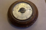 analog aneroid barometer