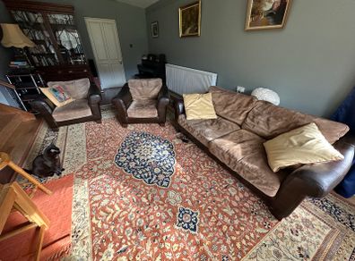 3 Piece Leather Suite