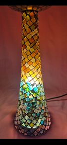 mosaic glass lamp