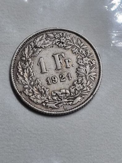 Silver 1 Franc