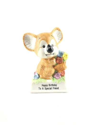 Vintage Russ Berrie birthday figurine