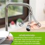 2Pcs Kitchen Tap Spray Head, 360 Swivel Aerator With 2 Modes Universal Extension for 22/24mm Faucet Extender Short & Long Image 3