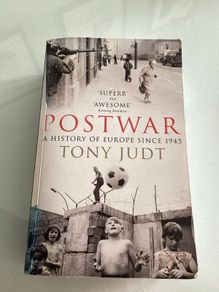 Books. "POSTWAR"  History of Europe Since 1945 by Tony Judt
