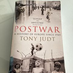 Books. "POSTWAR"  History of Europe Since 1945 by Tony Judt