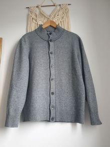 Massimo dutti cashmere/ wool/ cotton cardigan size large