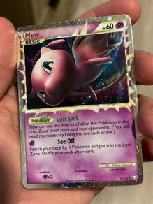 Mew Prime 97/102 Vintage Pokemon Card