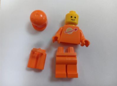 LEGO Orange Minifig Spaceman