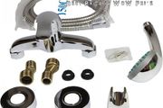 36511 Modern Chrome Mixer Hand Held Shower Head Bathroom Tap