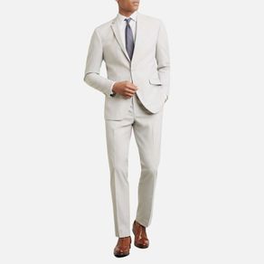 Kenneth Cole New York Two Button Suit, Slim Fit Icy Gray