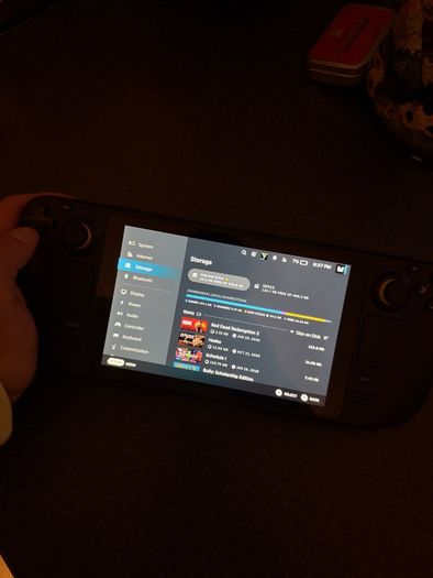 Steam deck LCD 256 plus 500 sd card