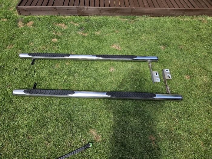 Chrome side bars
