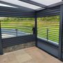 Aluminium/Wood slates/Aluminium sliding doors Image 4