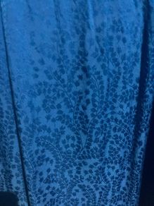 Blue midi dress