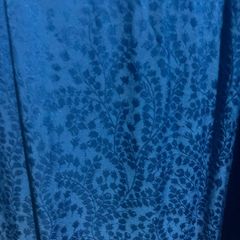 Blue midi dress