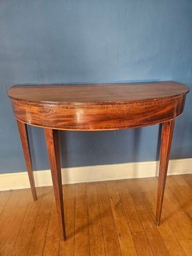 Vintage Demi-lune table
