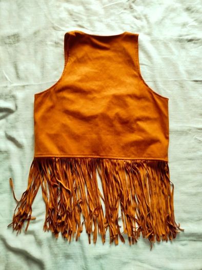 Suede top