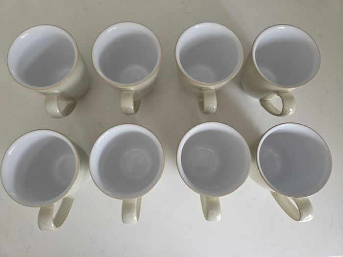Denby Linen mugs