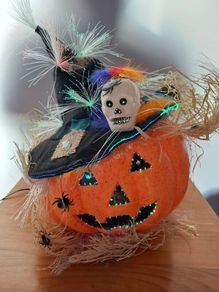 B&D Fibre Optic Pumpkin
