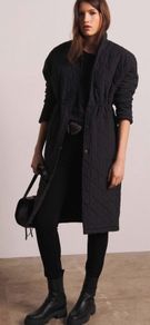 Bash Bazile black coat