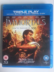 Immortals [2011] Henry Cavill, Stephen Dorff, Luke Evans, John Hurt, Isabel Lucas & Mickey Rourke [Blu-ray Movie]
