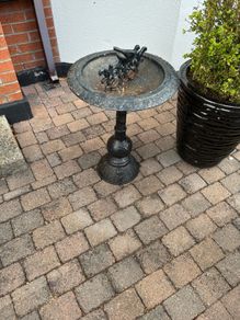 Cast Iron Bird Bath. Reduced.
