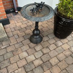 Cast Iron Bird Bath. Reduced.
