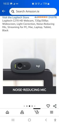 Logitech c270 HD 720p Webcam