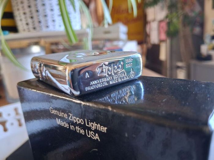 ULTRA RARE ZIPPO 1 of 150 IRL Swarovski Crystal Armour 75th Anniversary