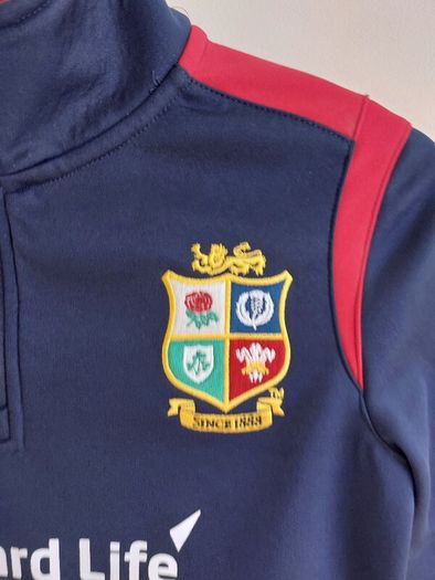 british and irish lions halfzip jumper