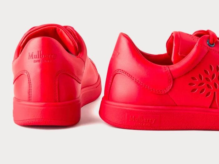 Mulberry -Tree Tennis leather sneaker