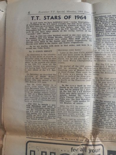 Old News Paper, TT Special