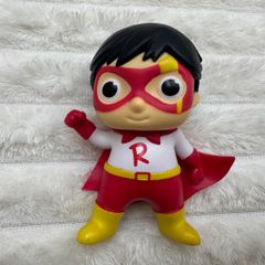 Ryans World Ryan's Special Delivery Vinyl Super Hero Figure White Suit approx. 3 Used Please see photos