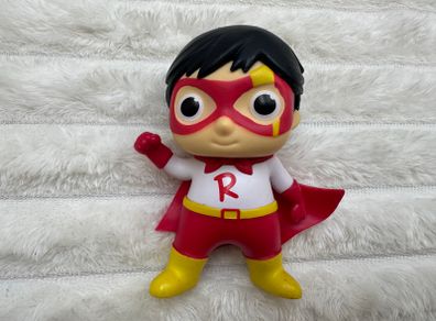 Ryans World Ryan's Special Delivery Vinyl Super Hero Figure White Suit approx. 3 Used Please see photos