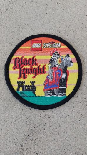 Lego System Vintage Patch - Black Knight