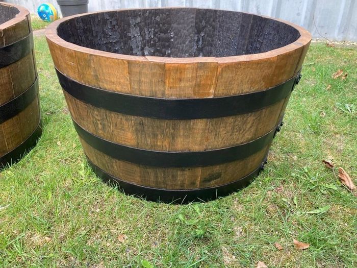 Whiskey barrels