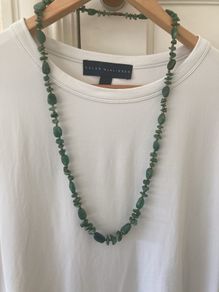 Green Vintage Connemara Marble Necklace