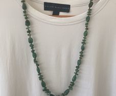 Green Vintage Connemara Marble Necklace