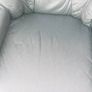 green leather couch and 2 arm chairs Image 5